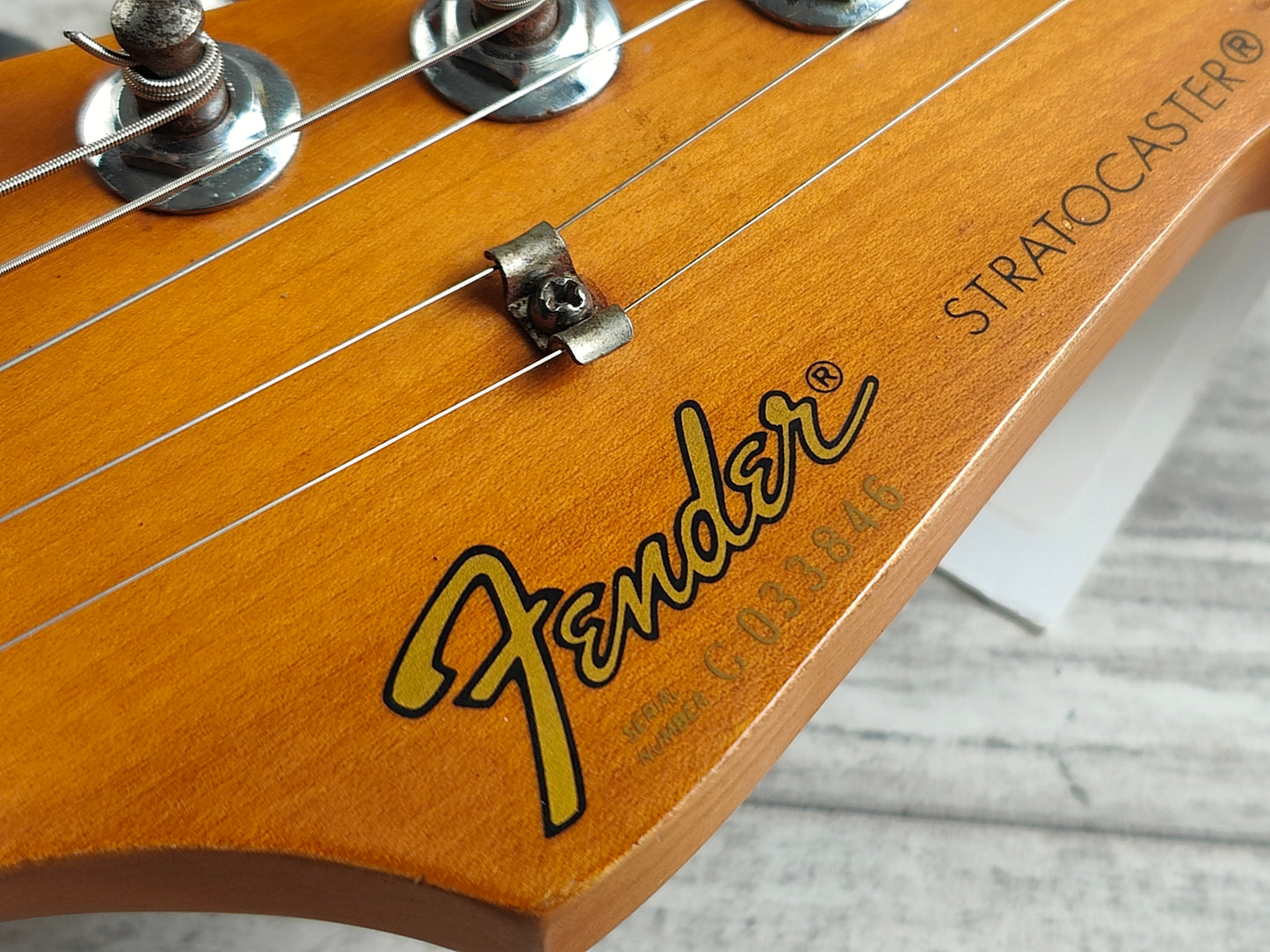 1990 Fender USA Stratocaster Standard (Black)