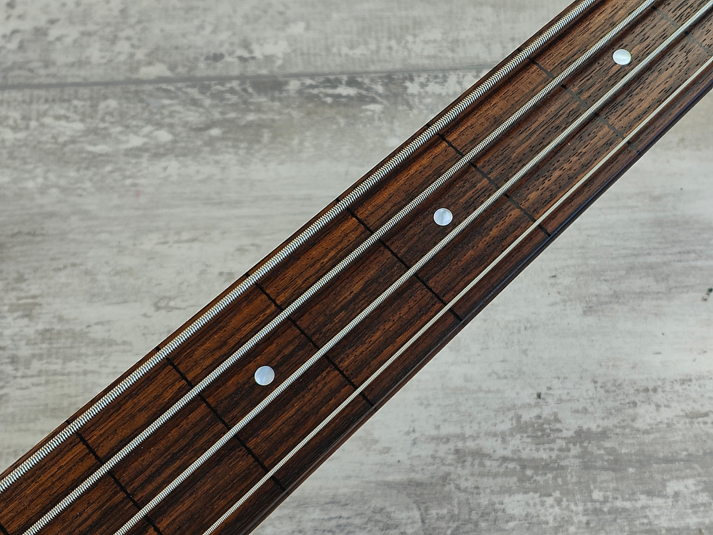 1990's Rockoon Japan (by Kawai) RB Series Medium Scale Fretless Bass (Natural)