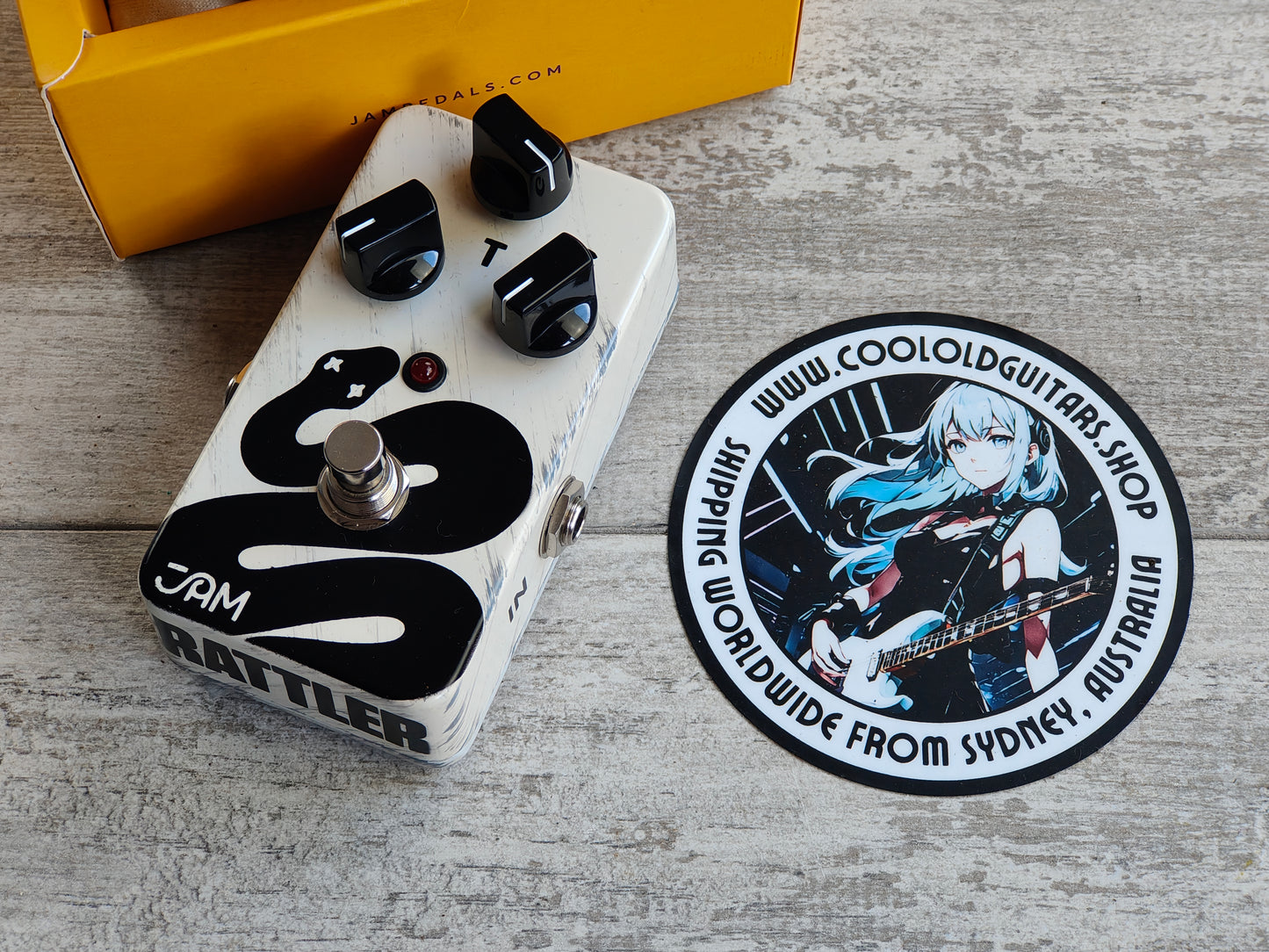 JAM Pedals Rattler Distortion RAT Pedal