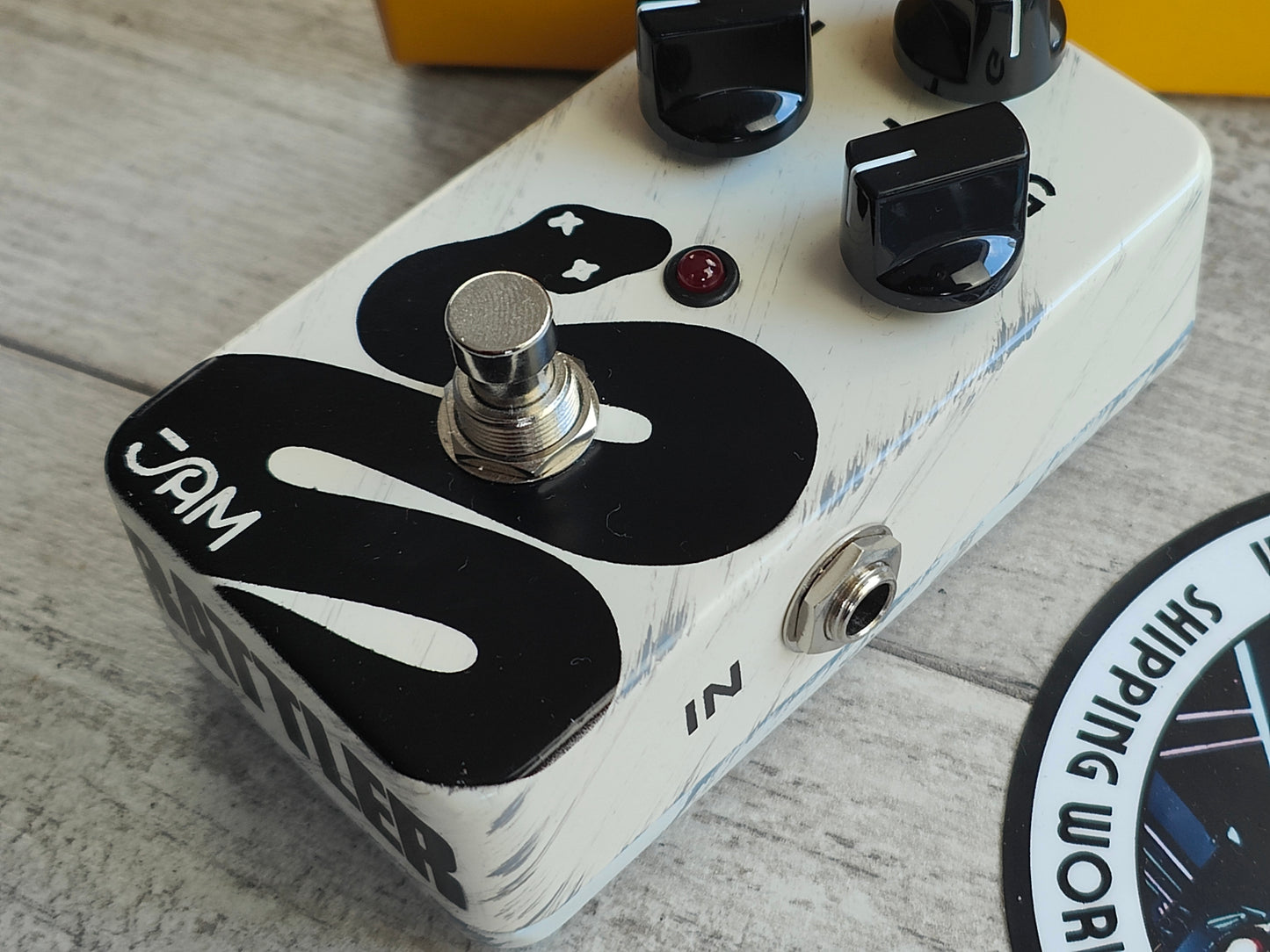 JAM Pedals Rattler Distortion RAT Pedal