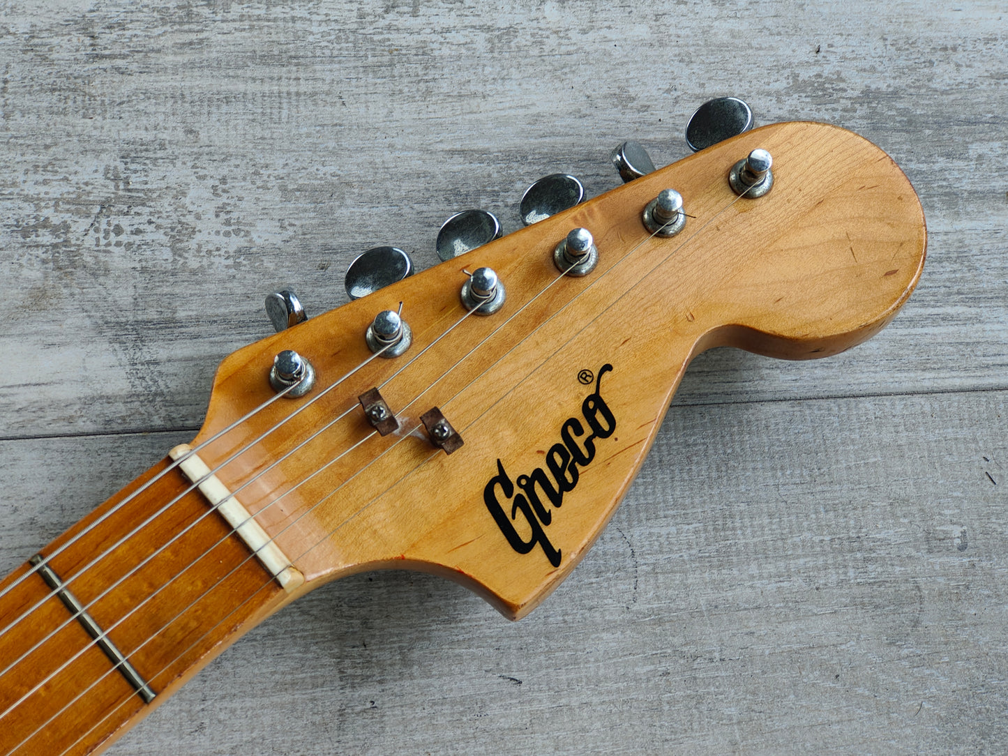 1974 Greco Japan SE-500B Vintage Stratocaster (Black)