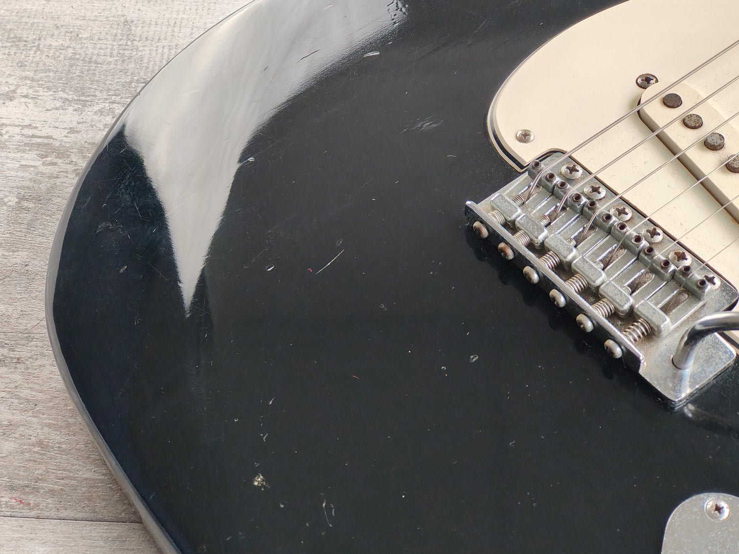 1974 Greco Japan SE-500B Vintage Stratocaster (Black)