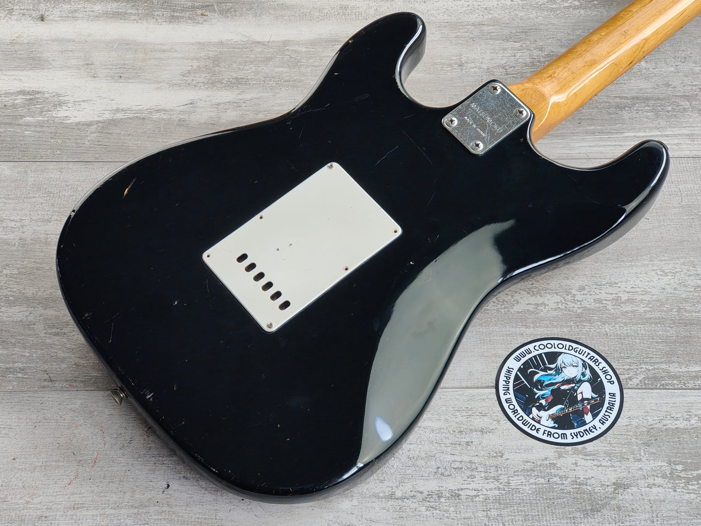 1974 Greco Japan SE-500B Vintage Stratocaster (Black)