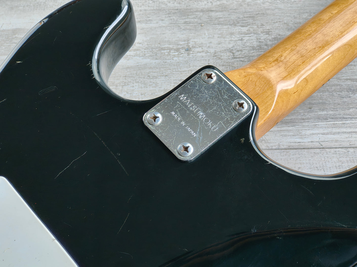 1974 Greco Japan SE-500B Vintage Stratocaster (Black)