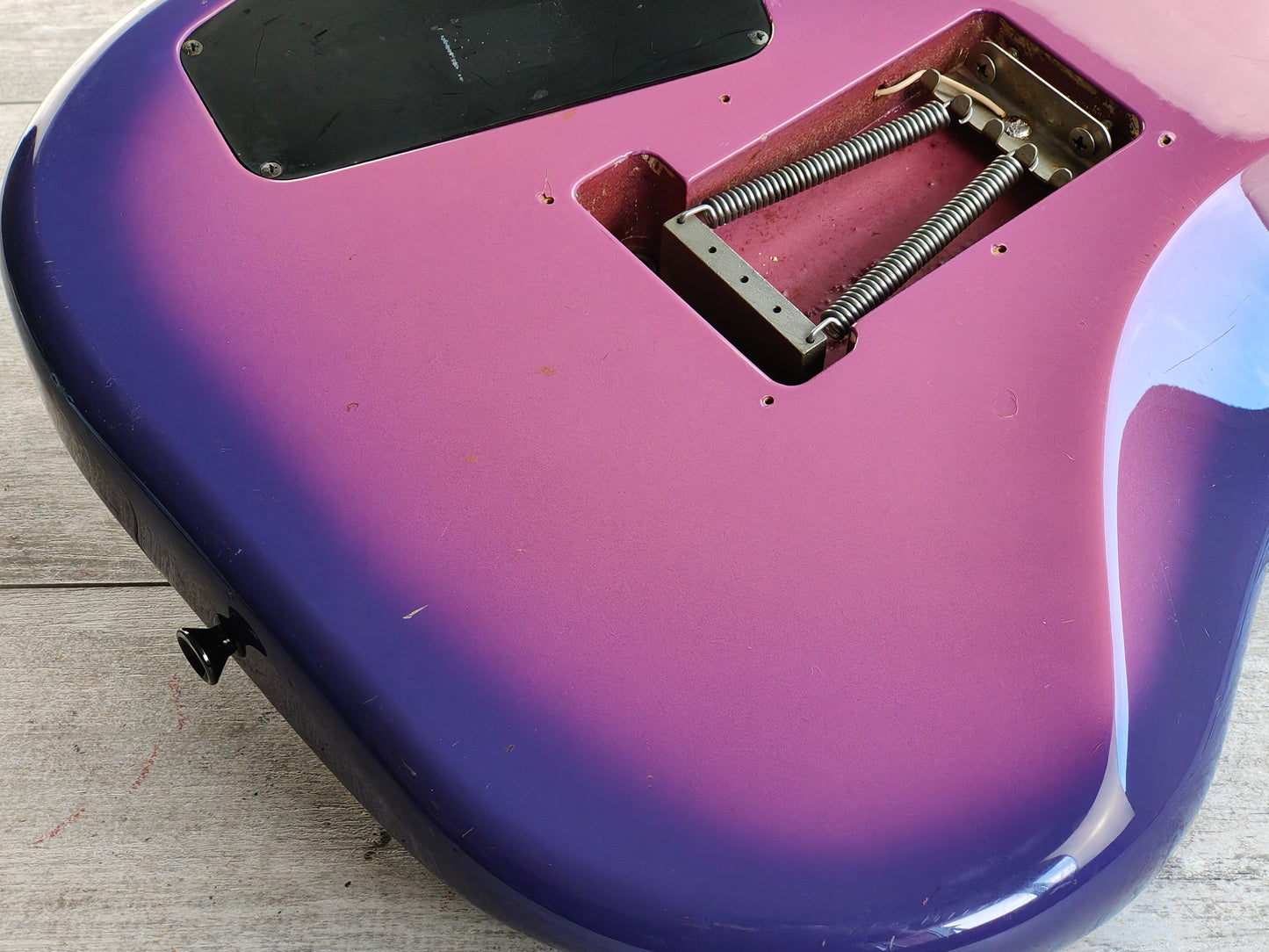 1980's Kramer Japan JK1000 w/Dimarzio Pickups & Floyd Rose (Purple Burst)