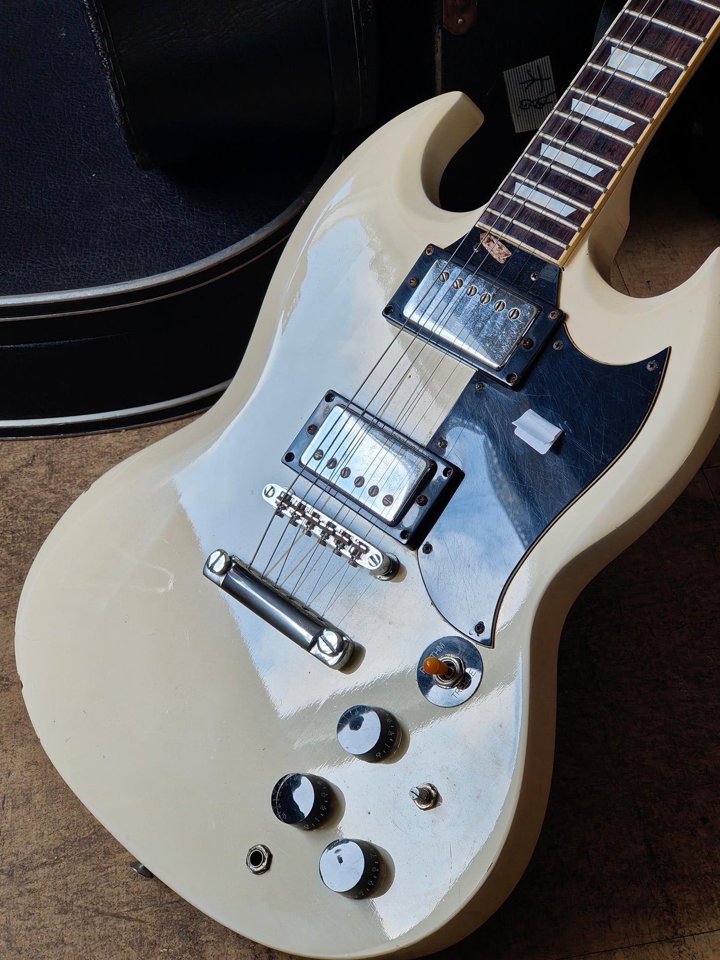 1990's Samick SG-7 Double Cutaway SG - Thrift Shop