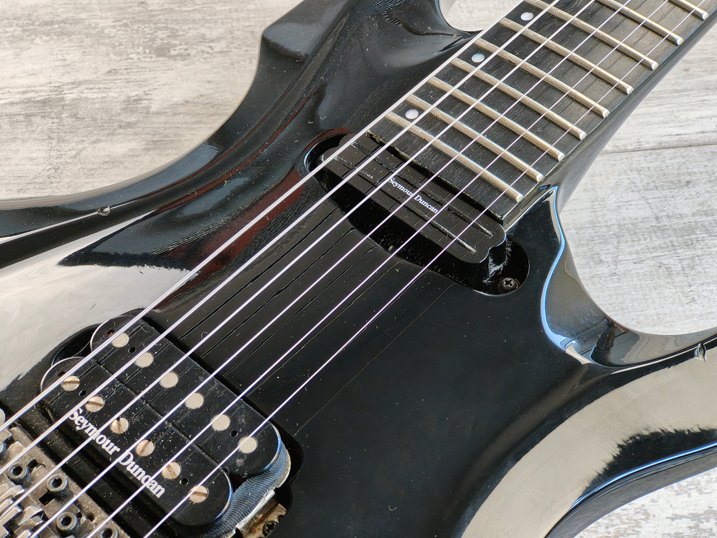 2013 Edwards (by ESP Japan) E-FR-140GT/BA Forest w/Seymour Duncans (Black)