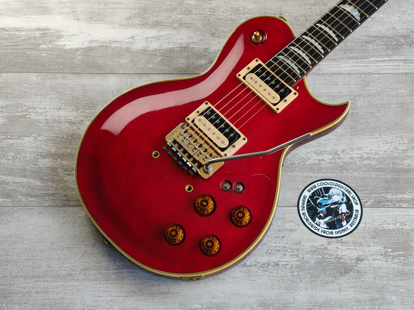 1982 Aria Pro II (Matsumoku) PE-R80 Single Cutaway w/Floyd Rose (Neal Schon Model)