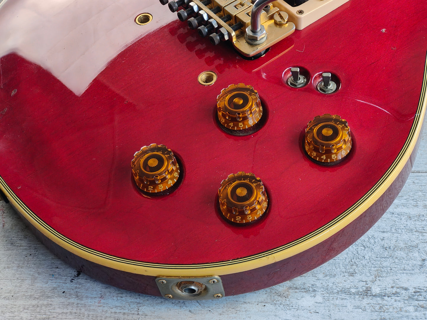 1982 Aria Pro II (Matsumoku) PE-R80 Single Cutaway w/Floyd Rose (Neal Schon Model)