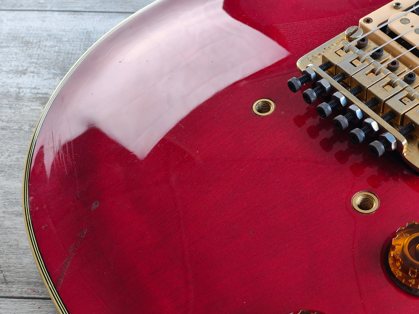 1982 Aria Pro II (Matsumoku) PE-R80 Single Cutaway w/Floyd Rose (Neal Schon Model)