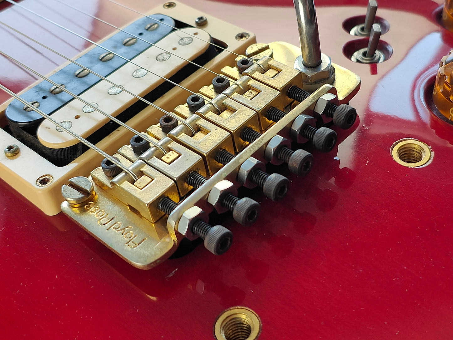 1982 Aria Pro II (Matsumoku) PE-R80 Single Cutaway w/Floyd Rose (Neal Schon Model)