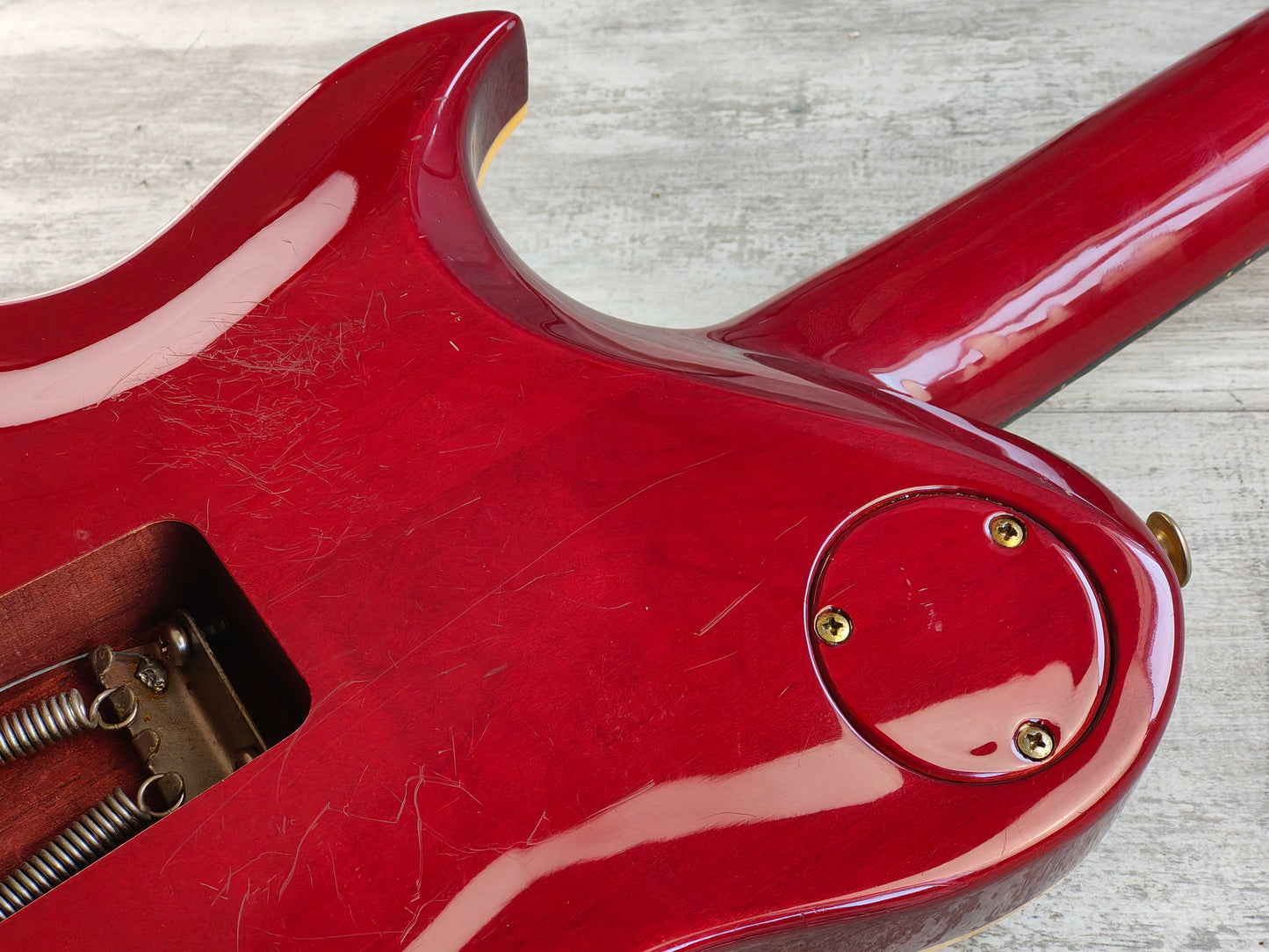 1982 Aria Pro II (Matsumoku) PE-R80 Single Cutaway w/Floyd Rose (Neal Schon Model)