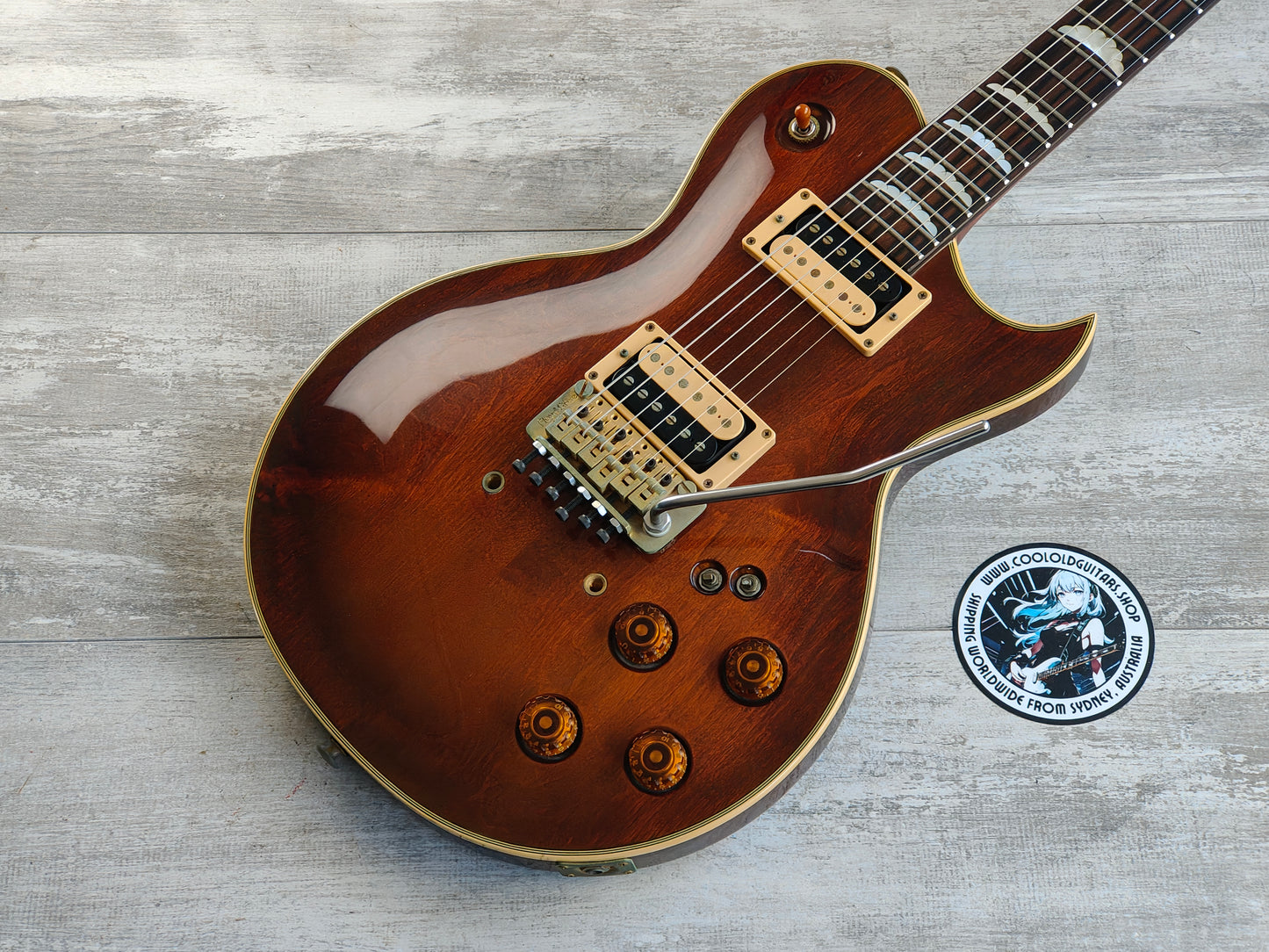 1982 Aria Pro II (Matsumoku) PE-R80 Single Cutaway w/Floyd Rose (Neal Schon Model)