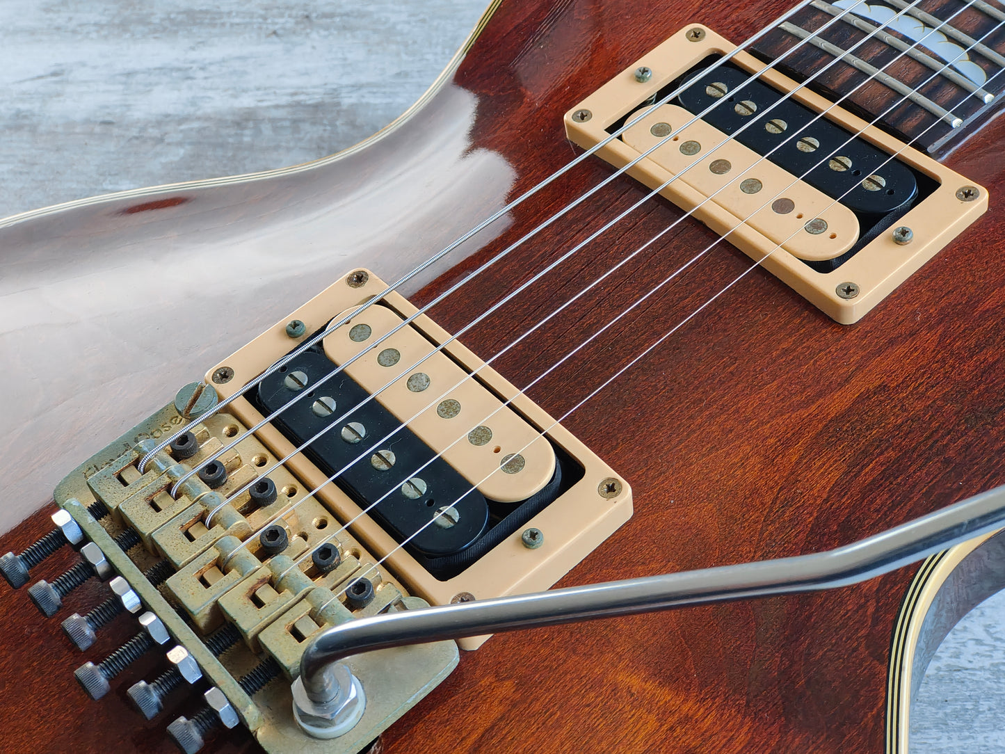 1982 Aria Pro II (Matsumoku) PE-R80 Single Cutaway w/Floyd Rose (Neal Schon Model)