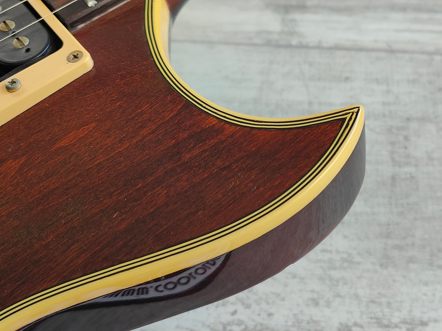 1982 Aria Pro II (Matsumoku) PE-R80 Single Cutaway w/Floyd Rose (Neal Schon Model)