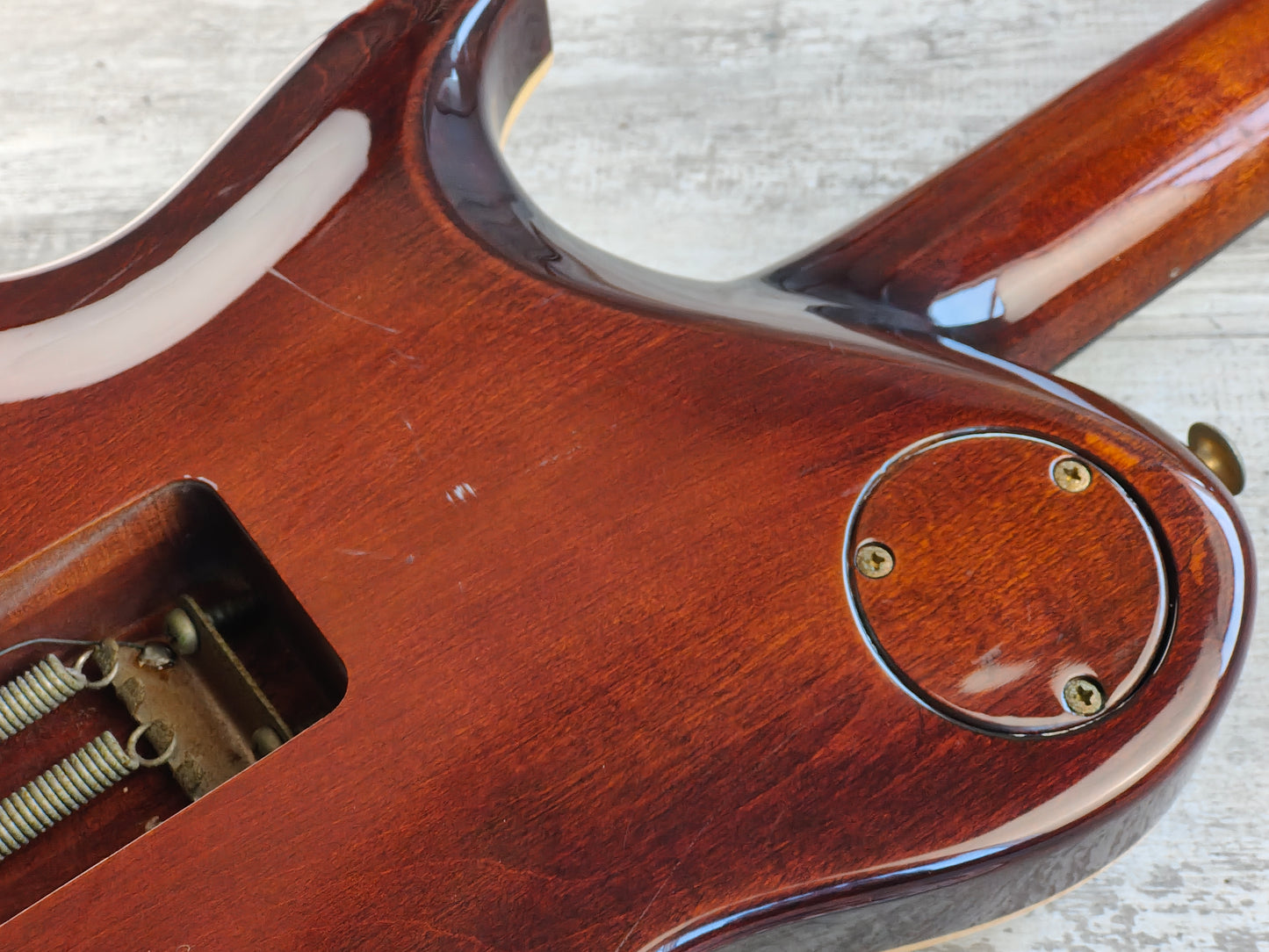 1982 Aria Pro II (Matsumoku) PE-R80 Single Cutaway w/Floyd Rose (Neal Schon Model)