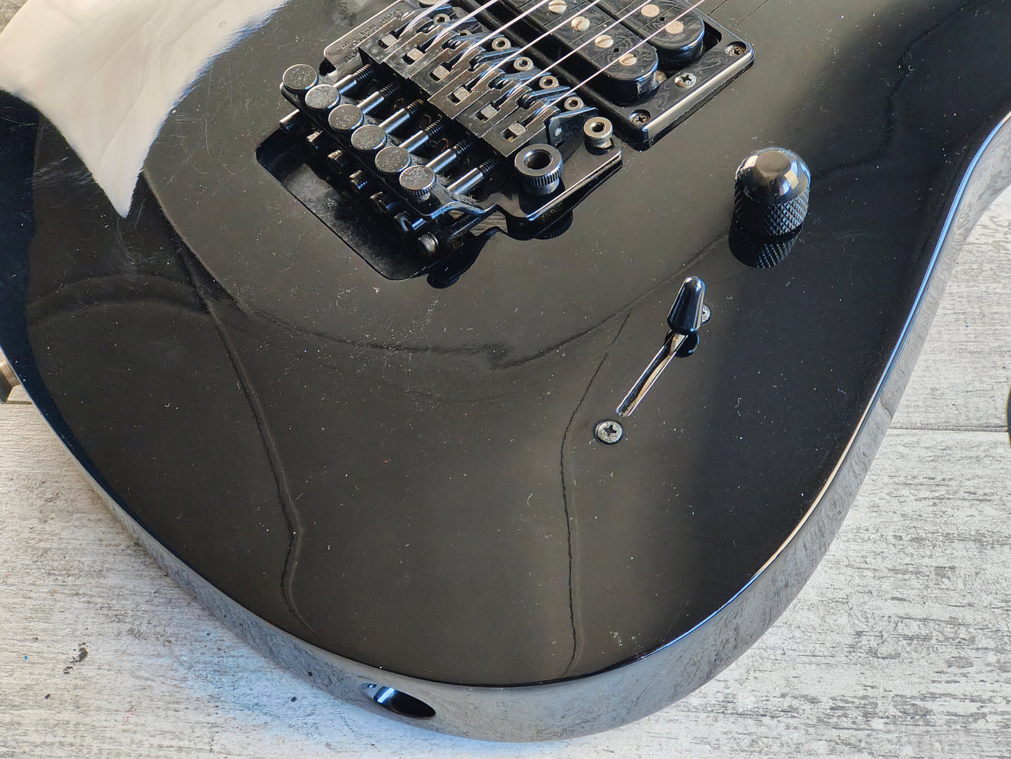 1994 Yamaha Japan MG-2S HH Electric Guitar (Black)