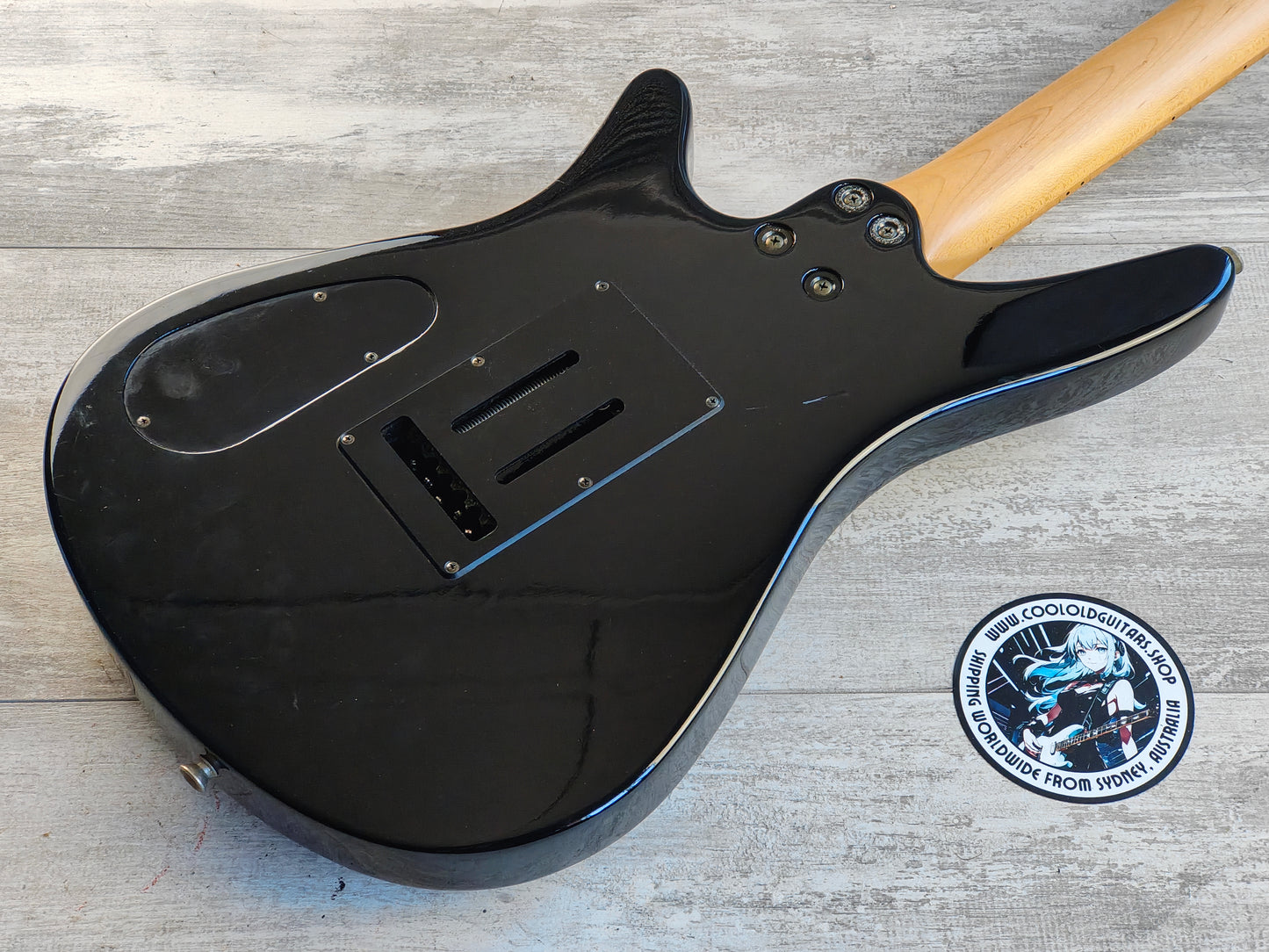 1994 Yamaha Japan MG-2S HH Electric Guitar (Black)