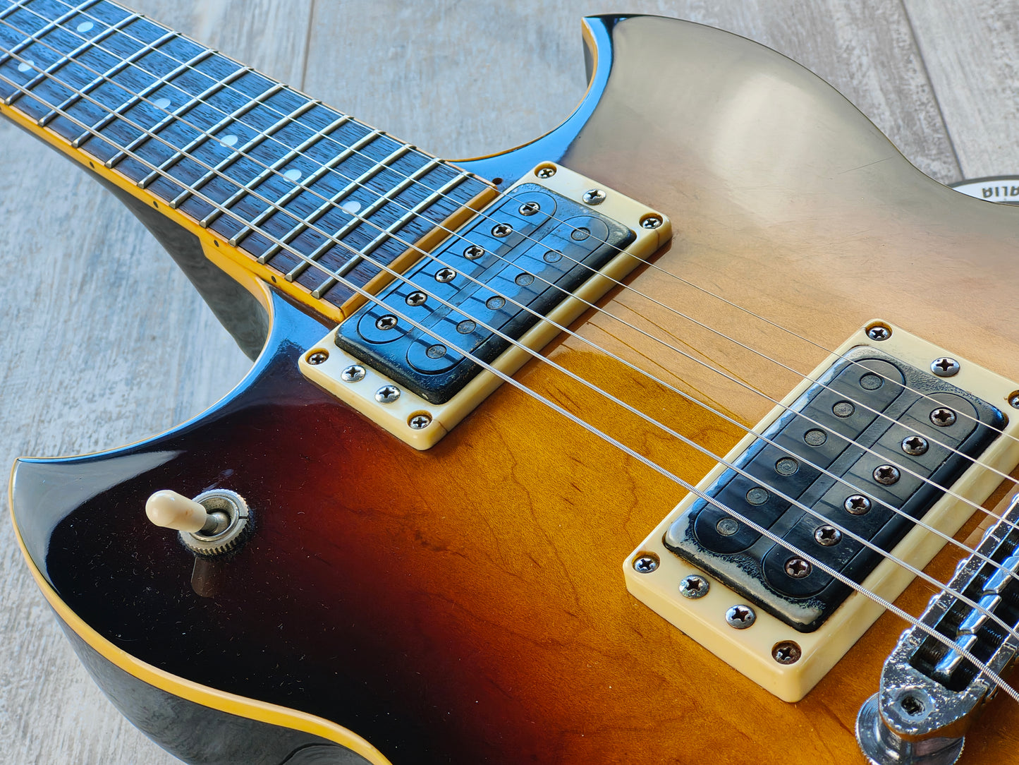 1981 Yamaha Japan SG-600 Double Cutaway (Brown Sunburst)