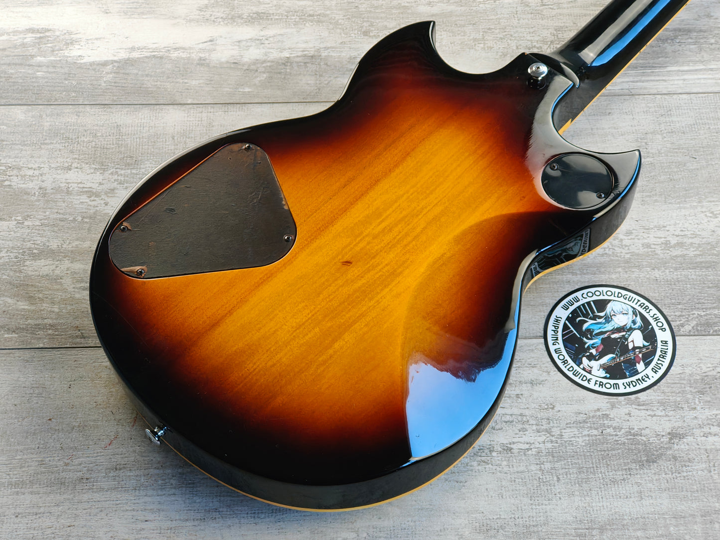 1981 Yamaha Japan SG-600 Double Cutaway (Brown Sunburst)