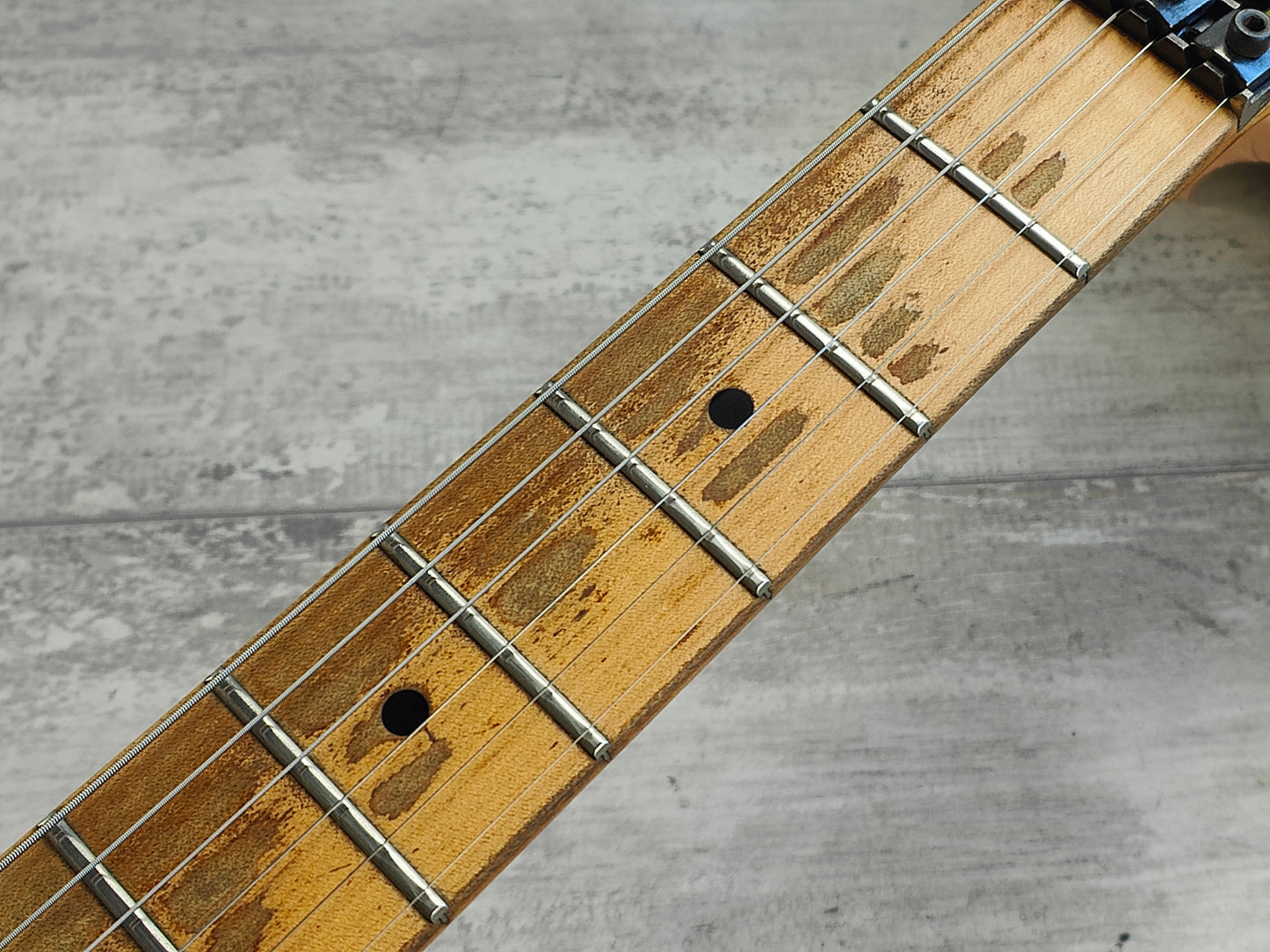 1992 Ibanez Japan PGM300 Paul Gilbert Signature Model Superstrat (White)