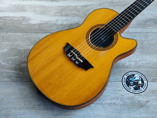 ESP Japan "Aerial-CL Pro" Masahiro Andoh Classical Electric Guitar (Natural)