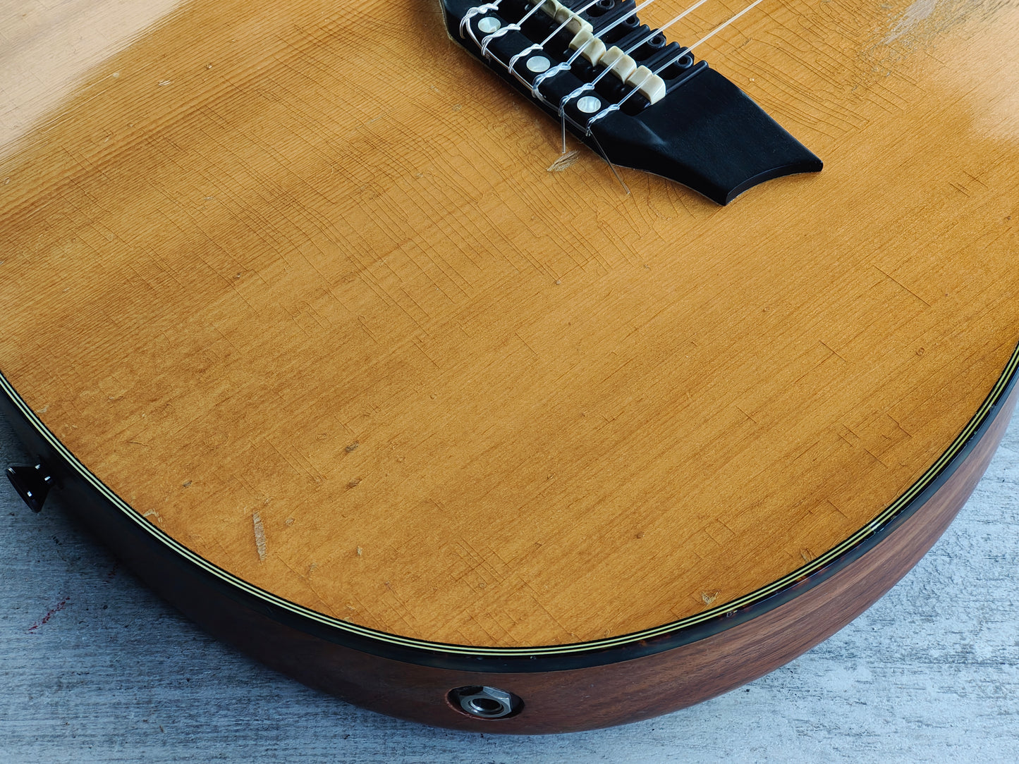 ESP Japan "Aerial-CL Pro" Masahiro Andoh Classical Electric Guitar (Natural)