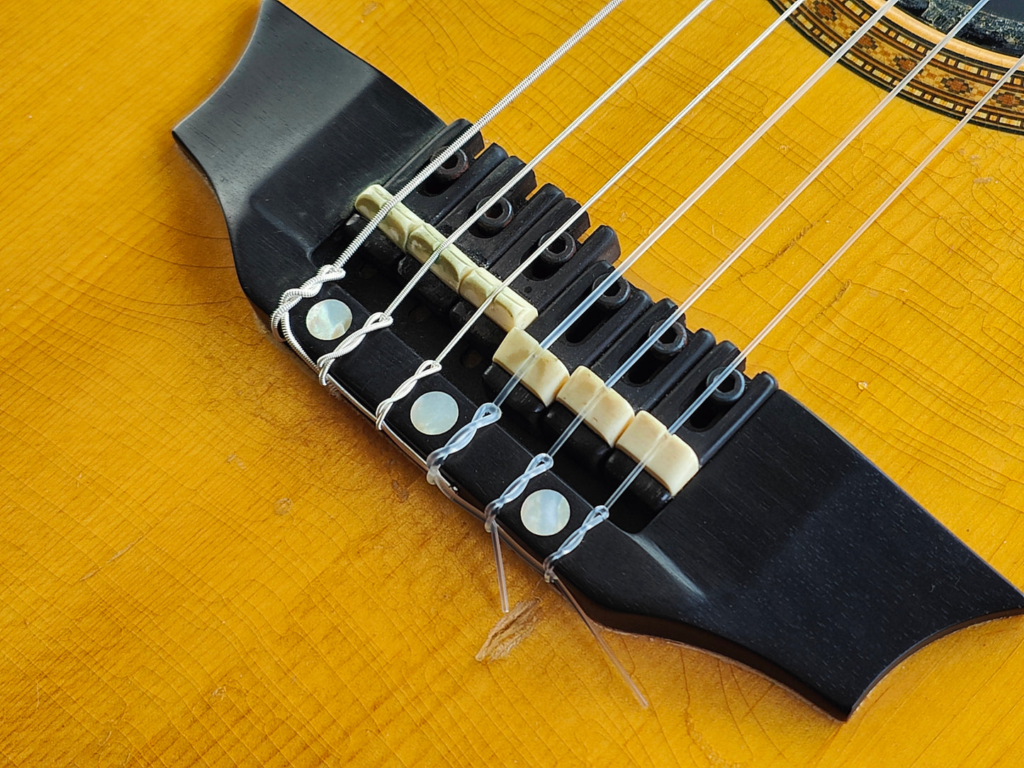 ESP Japan "Aerial-CL Pro" Masahiro Andoh Classical Electric Guitar (Natural)