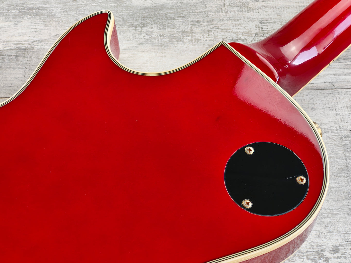 1990's Aria Pro II "Ace Frehley" Les Paul Custom (Cherry Sunburst)