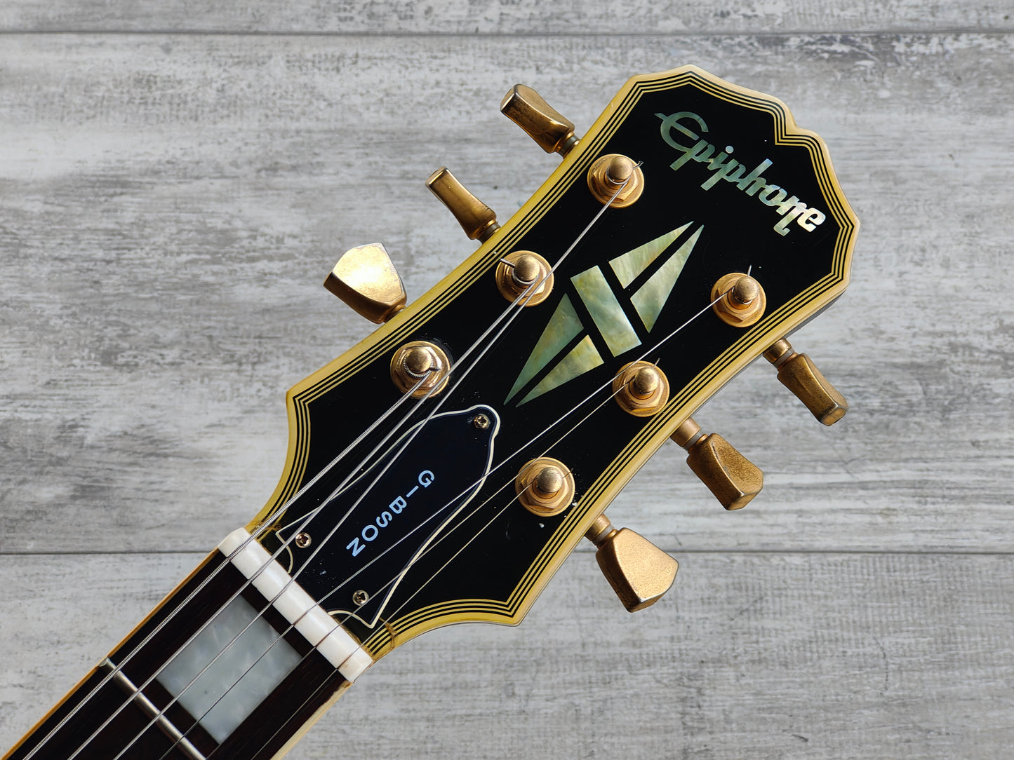 1998 Epiphone by Gibson (Korea) Les Paul Custom (Black)