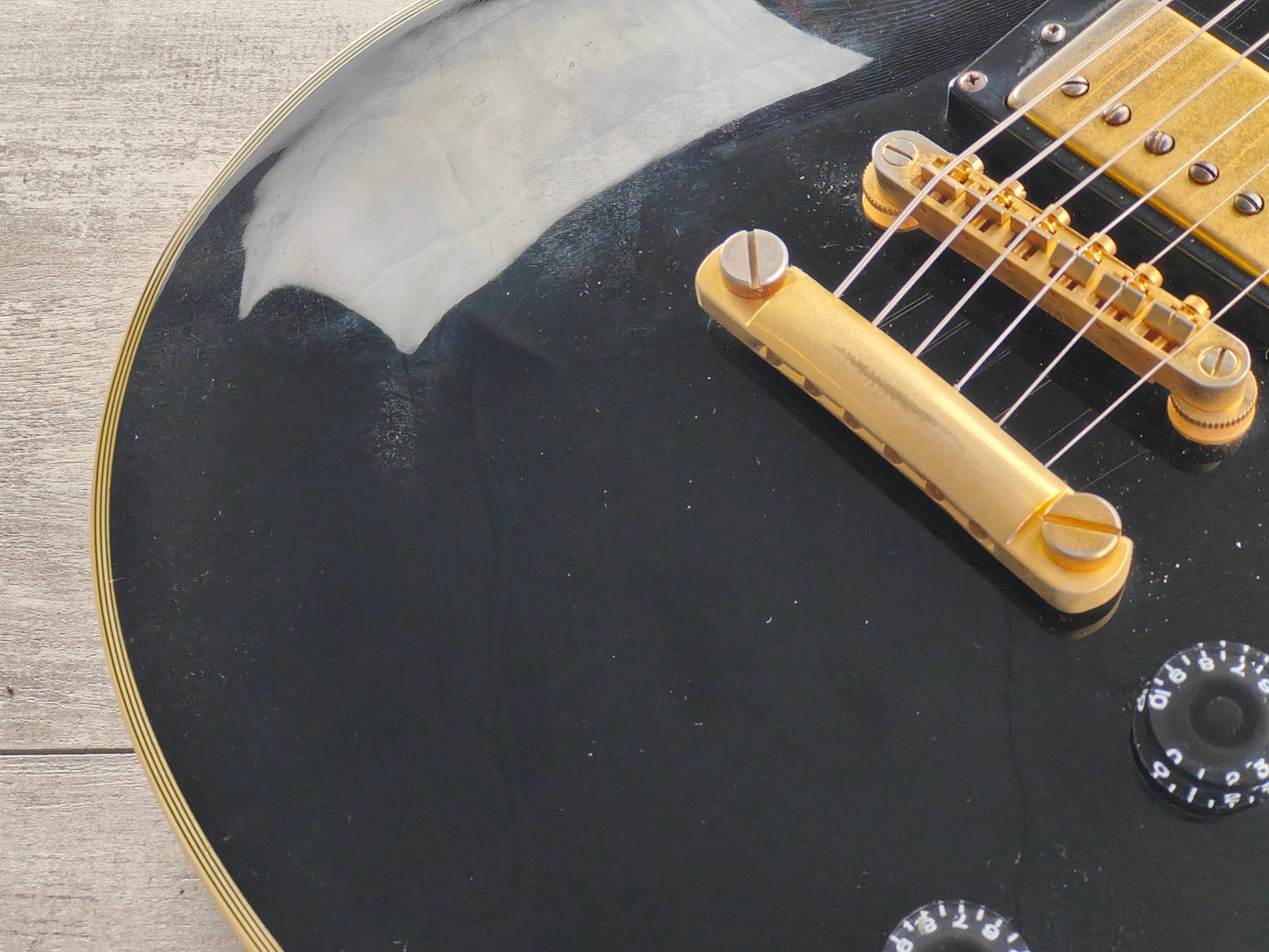 1998 Epiphone by Gibson (Korea) Les Paul Custom (Black)