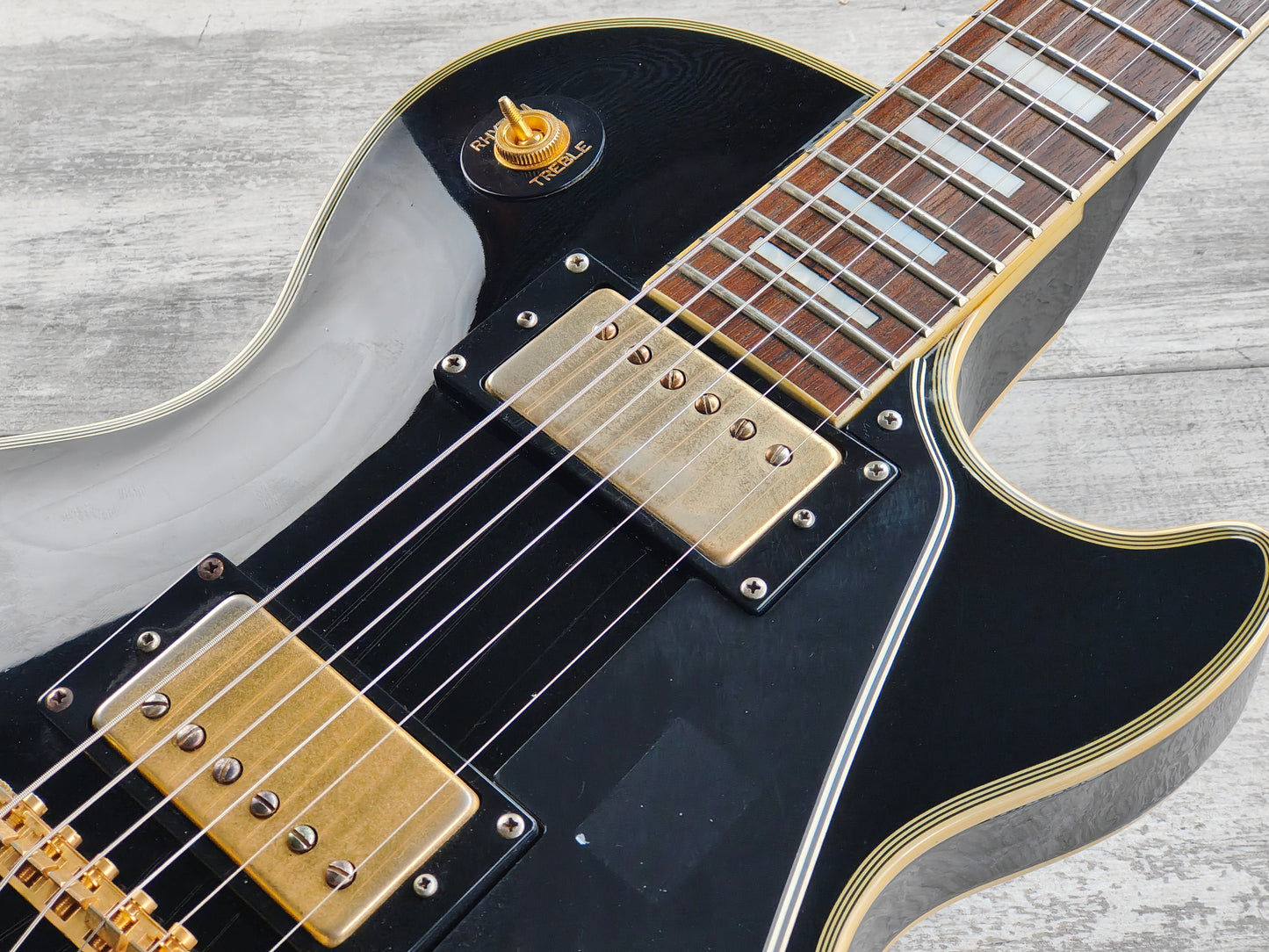 1998 Epiphone by Gibson (Korea) Les Paul Custom (Black)