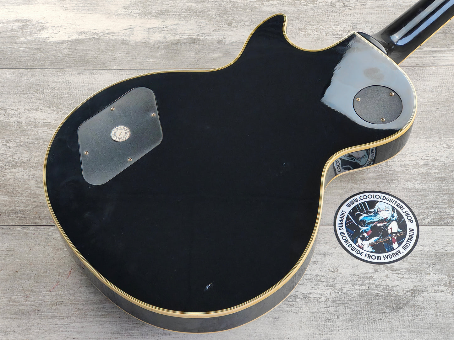 1998 Epiphone by Gibson (Korea) Les Paul Custom (Black)