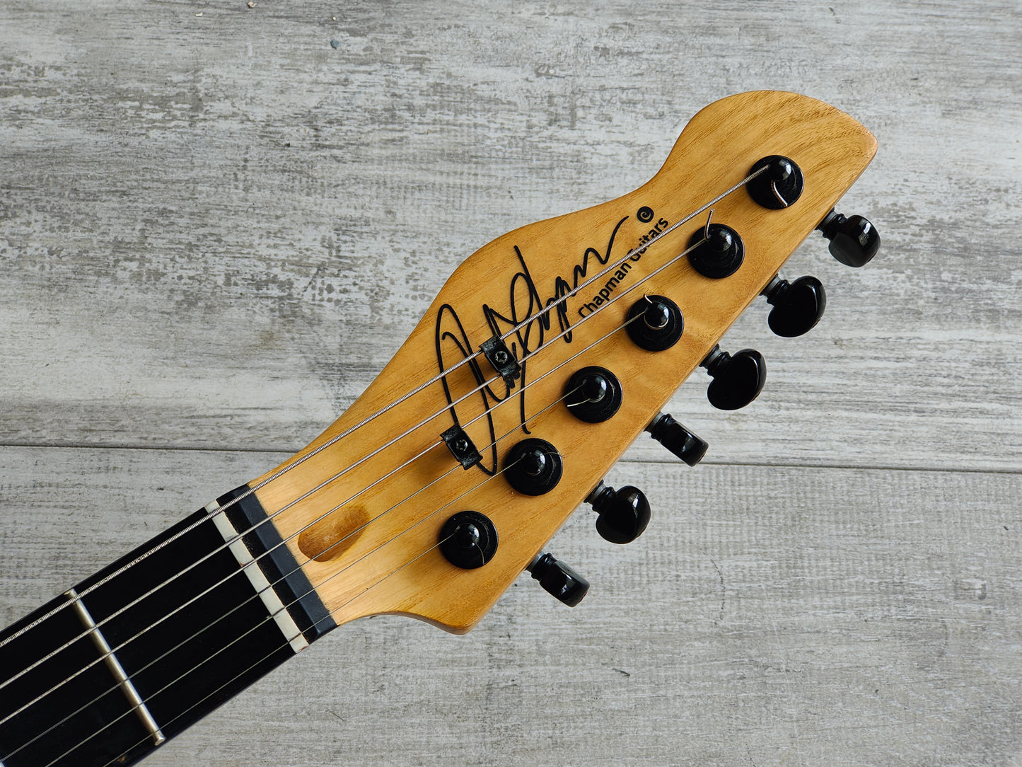 Chapman ML1 "Swamp Ash" HSS Superstrat (Natural)