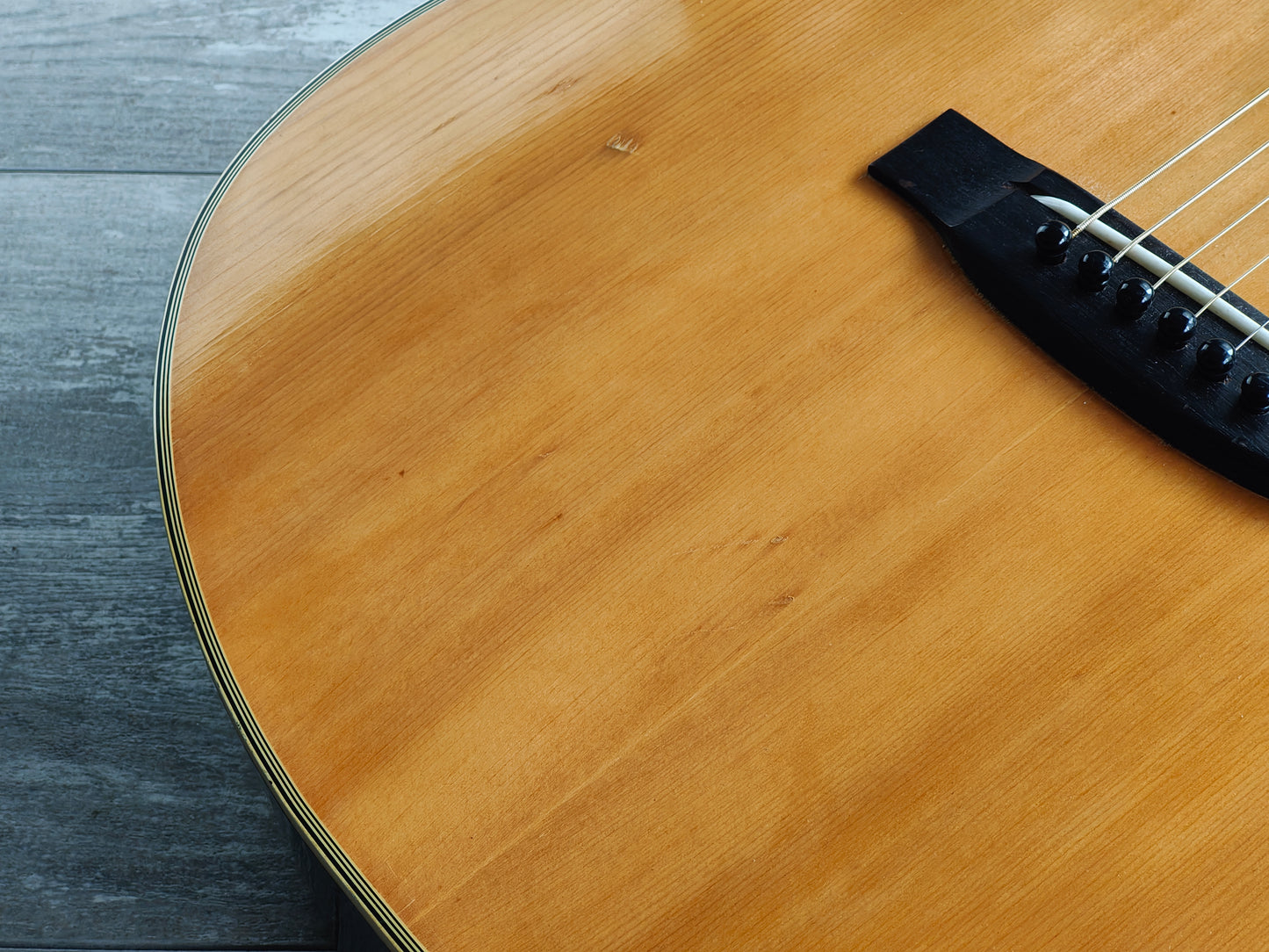 1970's Yamaki Japan No.13 Folk OM Acoustic Guitar (Natural)