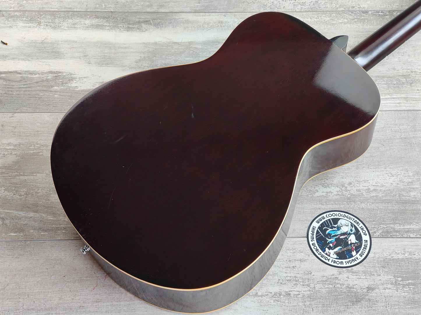 1970's Yamaki Japan No.13 Folk OM Acoustic Guitar (Natural)