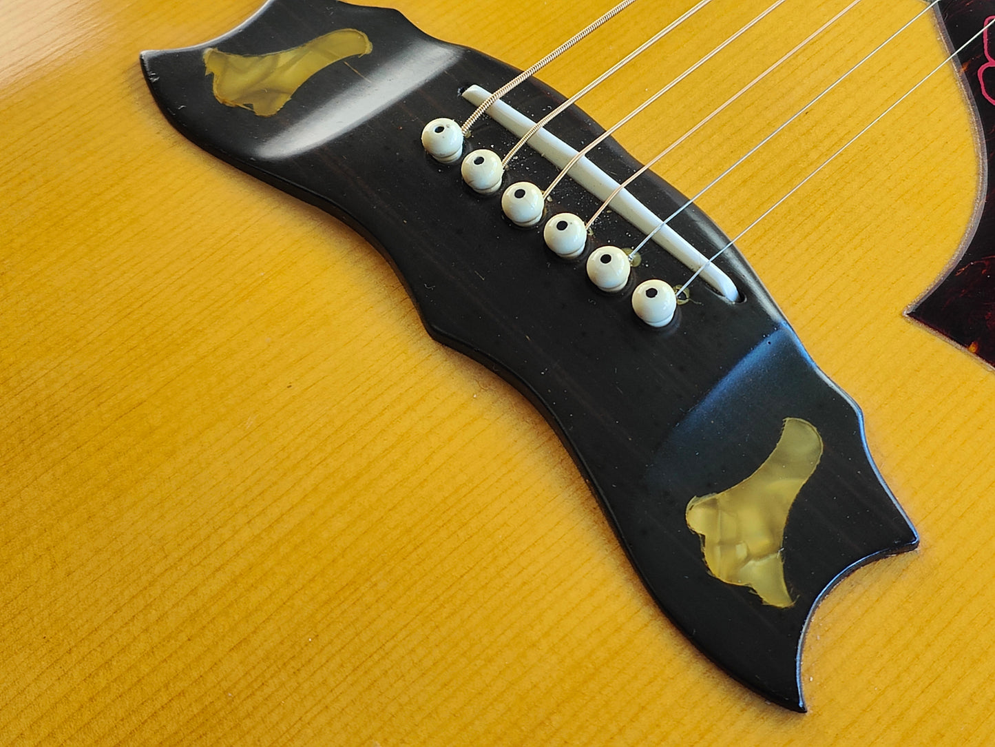 1970's Tomson DW-35 Dove Dreadnought Japanese Vintage Acoustic Guitar (Natural)