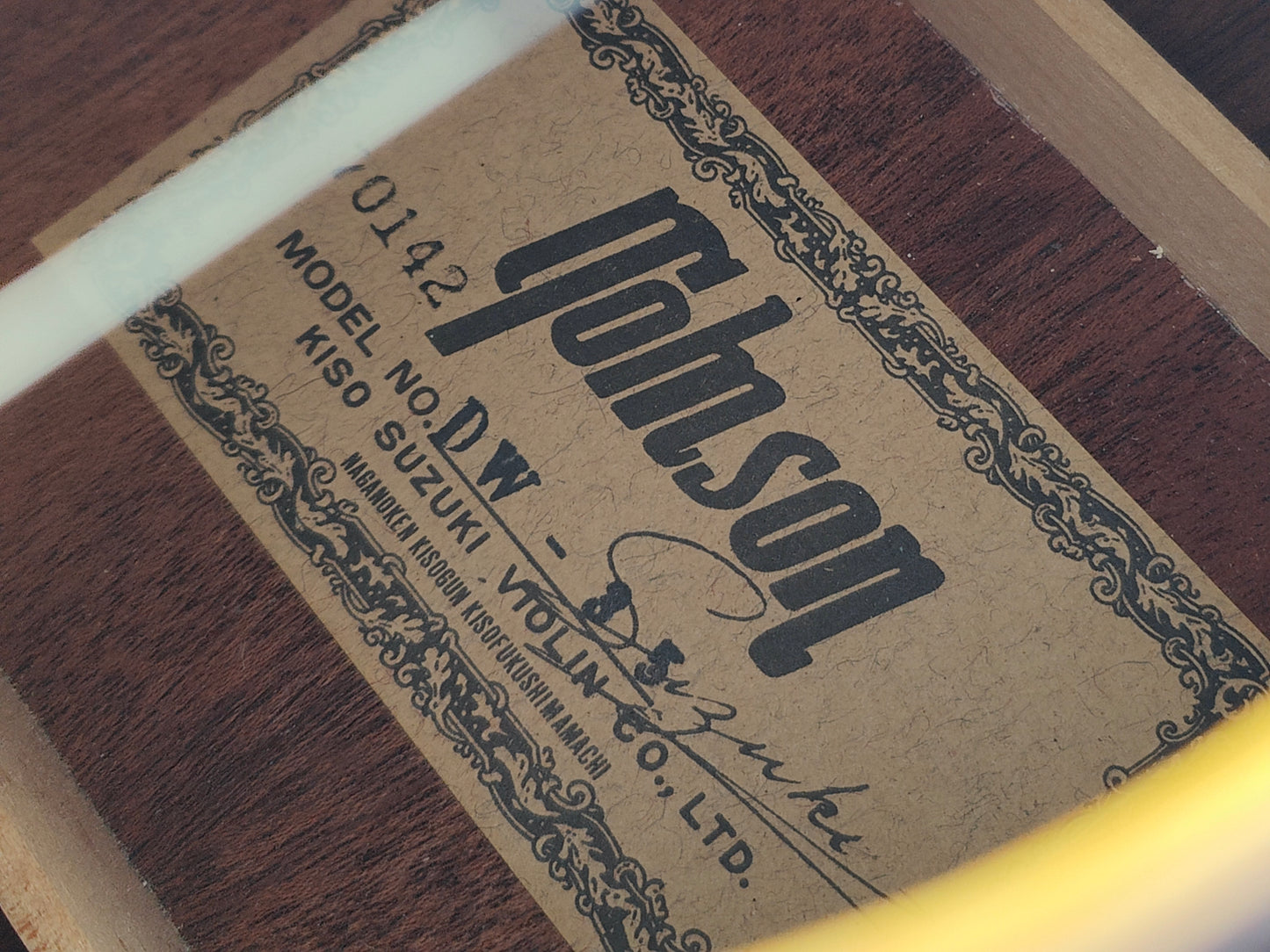 1970's Tomson DW-35 Dove Dreadnought Japanese Vintage Acoustic Guitar (Natural)