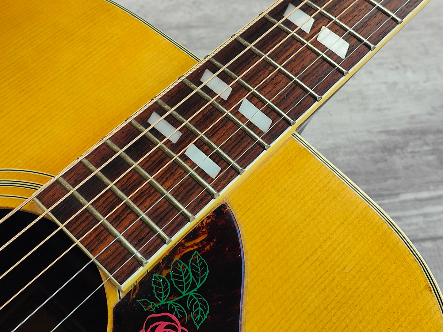 1970's Tomson DW-35 Dove Dreadnought Japanese Vintage Acoustic Guitar (Natural)