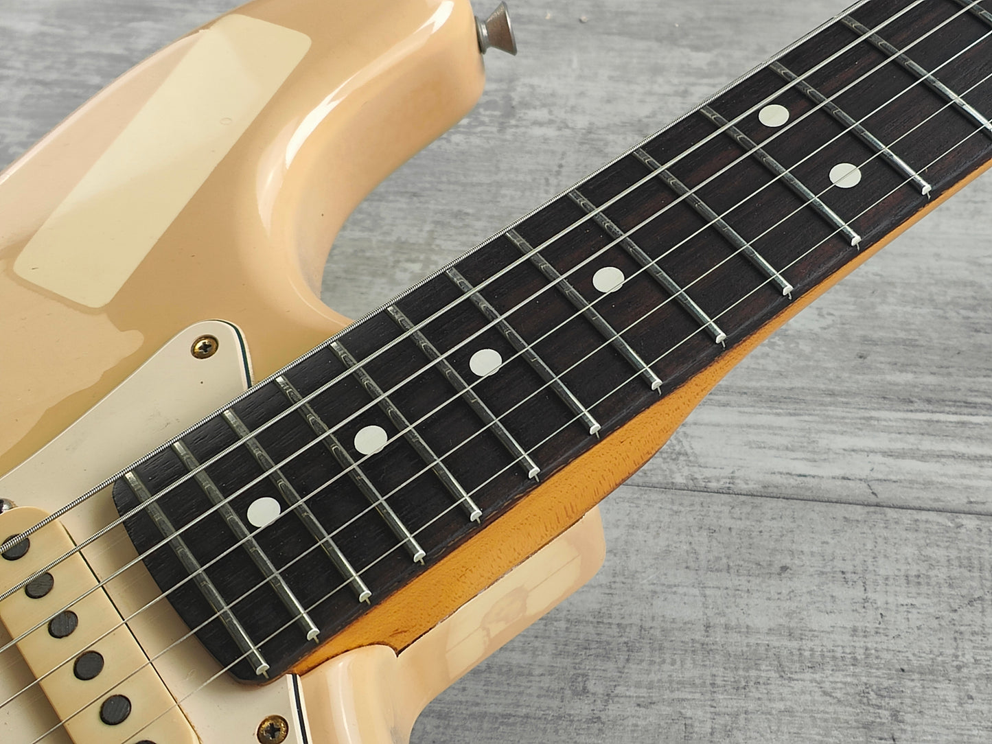 1989 Fender USA American Standard "420 Edition" Stratocaster (Aged White)