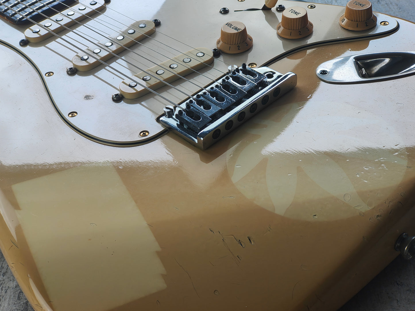 1989 Fender USA American Standard "420 Edition" Stratocaster (Aged White)