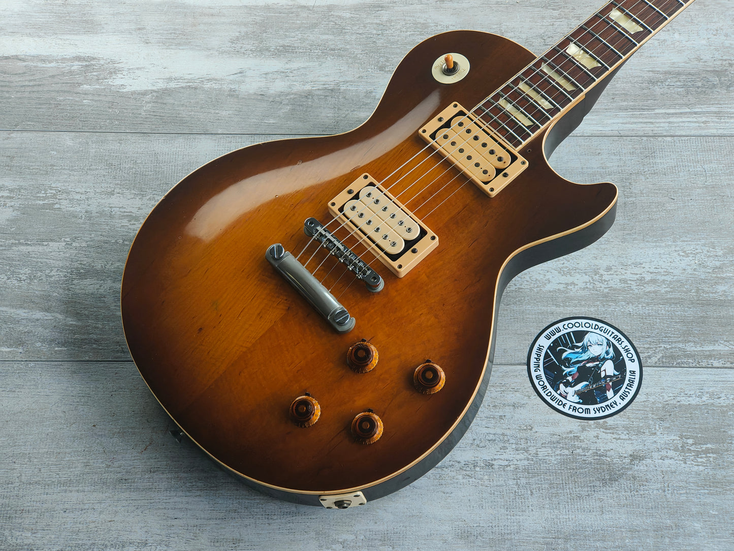 1980 Tokai Japan LS-100 Love Rock Les Paul Standard (Brown Sunburst)