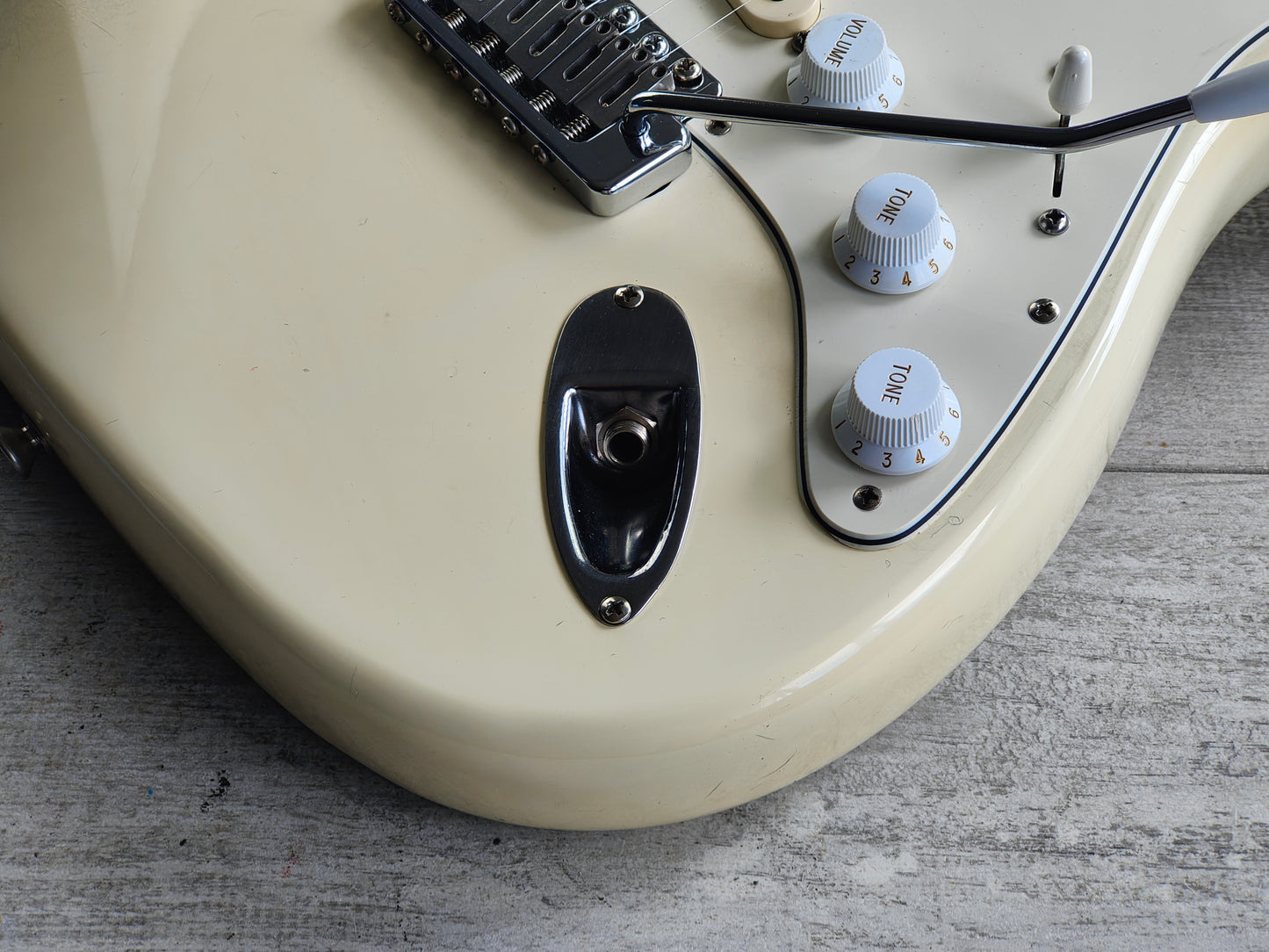 1984 Squier Japan SQ Series Export '70's Reissue Stratocaster (Aged White)