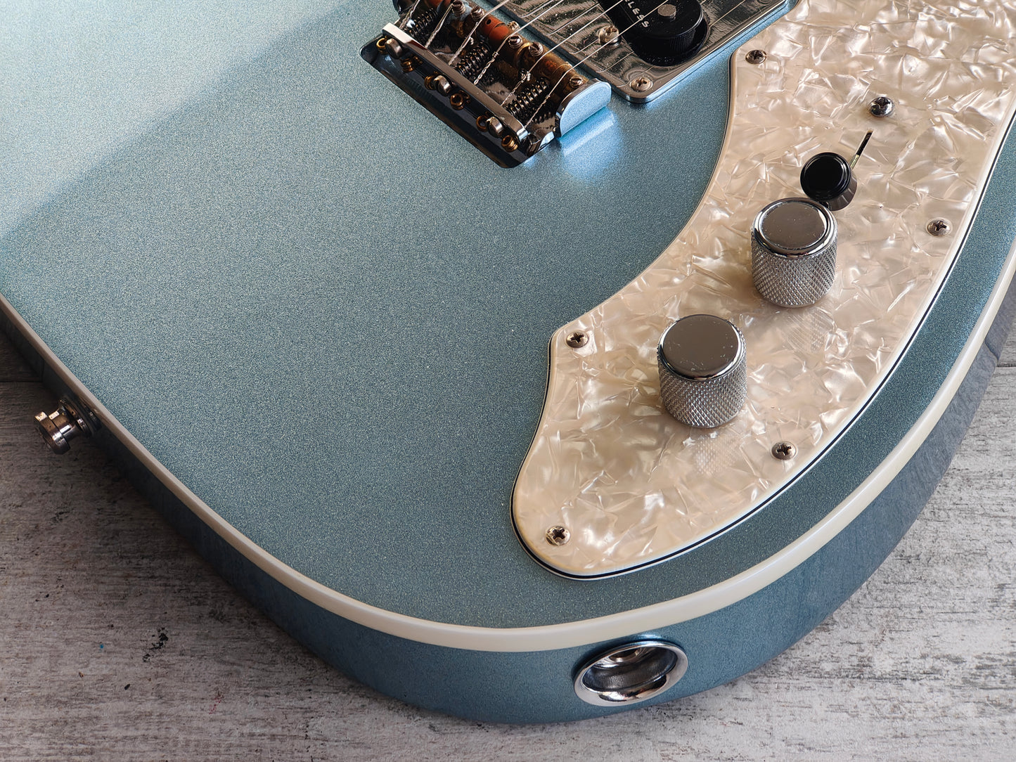 2016 Fender USA American Elite Thinline Telecaster (Mystic Ice Blue)