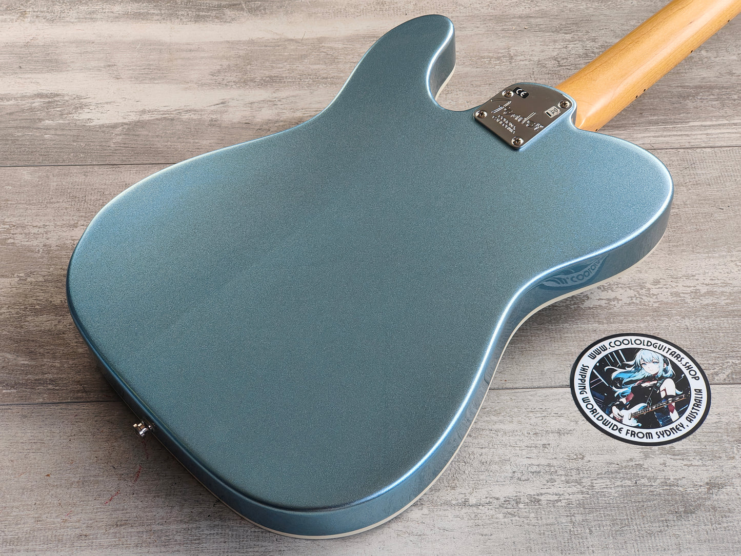 2016 Fender USA American Elite Thinline Telecaster (Mystic Ice Blue)