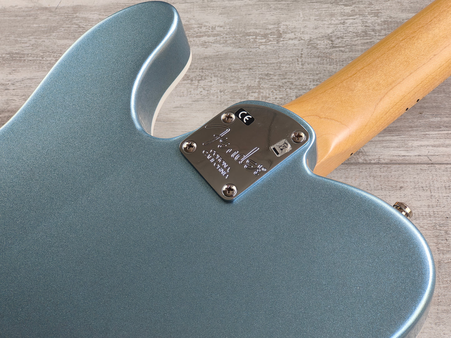 2016 Fender USA American Elite Thinline Telecaster (Mystic Ice Blue)