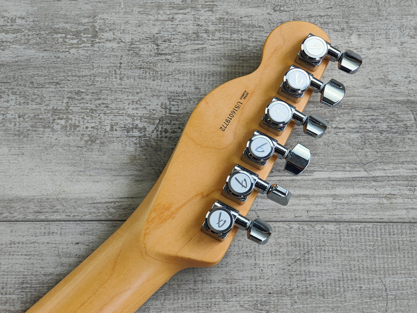 2016 Fender USA American Elite Thinline Telecaster (Mystic Ice Blue)