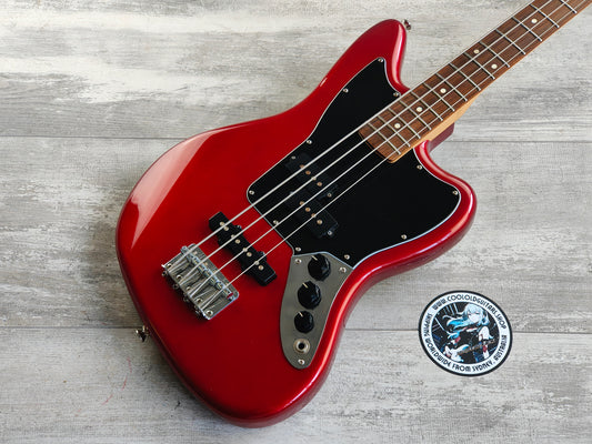 2018 Squier Vintage Modified Short Scale Jaguar Bass Special (Candy Apple Red)