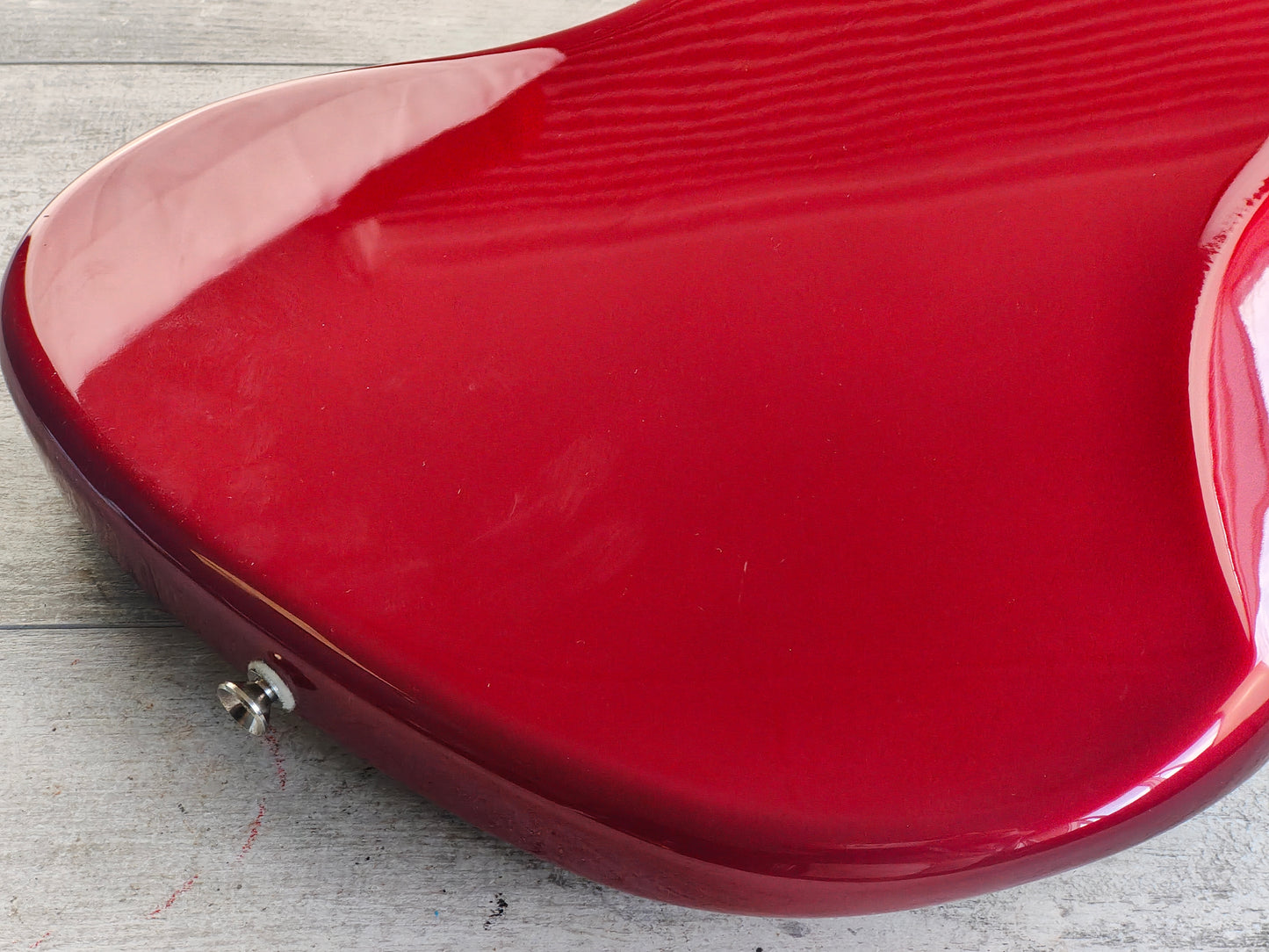 2018 Squier Vintage Modified Short Scale Jaguar Bass Special (Candy Apple Red)