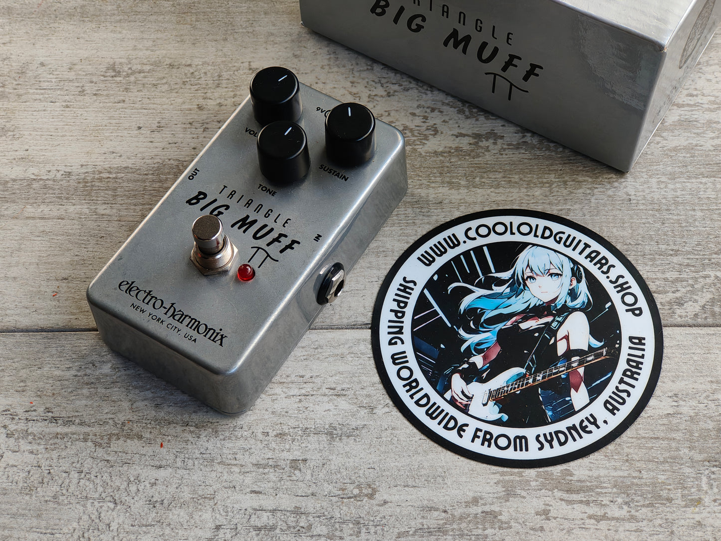 Electro-Harmonix Triangle Big Muff Fuzz Pedal
